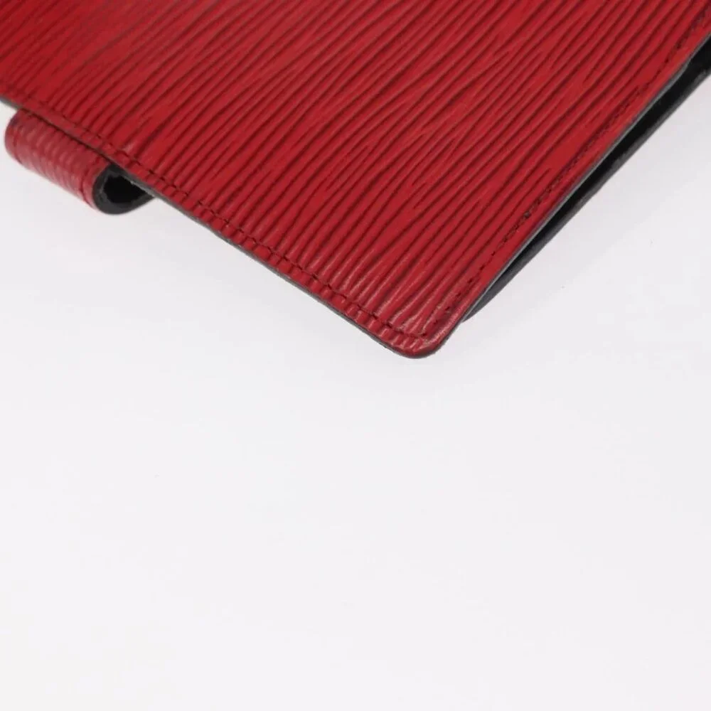 LOUIS VUITTON Epi Agenda PM Day Planner Cover Red